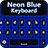 icon Neon Blue Keyboard Changer 2.1