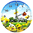 icon Springtime Analog Clock 3.0