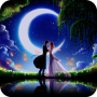icon Romantic theme: Moonlight Night Romance HD thames