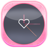 icon Pink Love Clock Widget 7.2.2