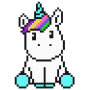 icon Unicorn Art Pixel - My Little Pony Color By Number