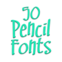 icon Pencil Fonts 50
