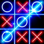 icon Glow Tic Tac Toe