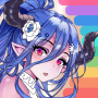 icon Anime Fantasy Coloring Book