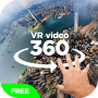 icon VR video 360
