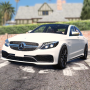 icon Real Car Parking Benz C63s AMG