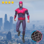 icon Amazing Bat Rope Hero Mafia Crime Battle City