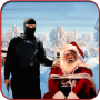 icon Santa Claus Terrorist Hostage