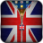 icon UK Flag Zipper Lock 35.3