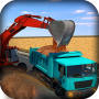 icon Loader Crane Hill Truck Dump