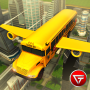 icon Flying School Bus Simulator 3D