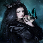 icon Black Beauty Butterfly LWP