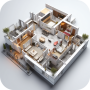 icon House Design 3D - Home Planner