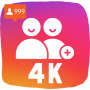icon 4K followers Boost