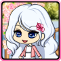 icon Cherry-blossom Pretty girl