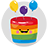 icon Happy Birthday Cake Stickers 1.4