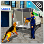 icon Police Dog Transporter Truck