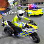 icon Police Car DrivingMotorbike Riding