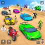 icon Mega Ramp Superhero Car Game