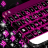 icon Neon Butterflies Keyboard 1.275.1.164