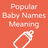 icon Popular Baby Names Meaning 1.0.1