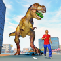 icon Angry Dinosaur City Attack: Wild Animal Games
