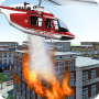 icon Modern Firefighter Helicopter