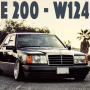 icon W124 E200 Drift Car