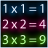 icon Times Tables 3.1