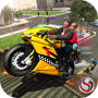 icon Crazy Bike Rider Traffic Rush