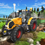 icon Tractor Driver Transporter 3D