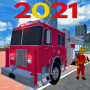 icon Fire Truck Driving Game 2022