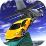icon Skydiving Car Racer-Impossible Car Stunts Games 3D