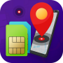 icon Phone Sim and Location Info