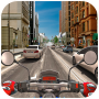 icon Motorcycle Racer City Driving