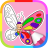 icon Butterfly Coloring Pages 1.9