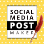 icon Social Media Post Maker