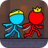 icon Red & Blue Stickman 2 2.0.3
