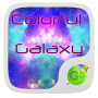 icon colorful galaxy