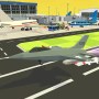 icon Fly Real Blocky Airplane Jet
