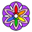 icon Cross Stitch Coloring Mandala 0.0.60