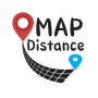 icon Measure Distance on the Map