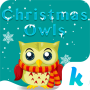 icon Christmas Owls Emoji Keyboard