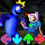 icon FNF Rainbow Friend vs Finn Mod