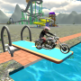 icon Water Slide Bike DownHill Hero Racing