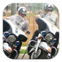 icon Police Motorcycles City Patrol