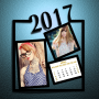icon 2017 Calendar Photo Frame