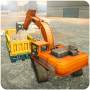 icon Sand Excavator,Road Build & Construction Simulator