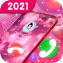 icon Color Call - Lovely Call Phone Screen