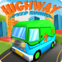 icon Highway Speed Racer : 3D